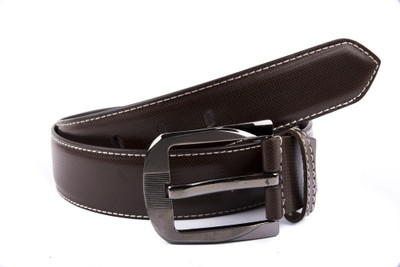 

Leather Hub Men Formal Brown Synthetic Belt