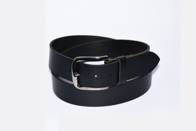 

Pellezzari Men Casual Black Genuine Leather Belt