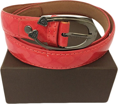 

Zaira Diamond Women Red Canvas Belt