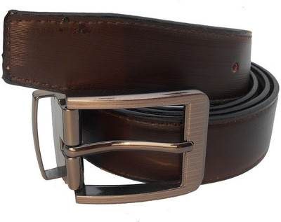 

B.S.Chadha Group Men Formal Brown Artificial Leather Reversible Belt
