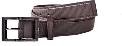 61% OFF on Drakemen Men Casual, Formal Brown Genuine Leather Belt