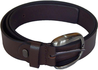 

Shilgrow Men Casual Brown Genuine Leather Belt