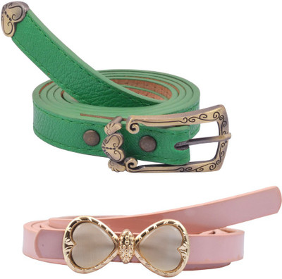

Antiformal Women Casual, Party Multicolor Artificial Leather Belt