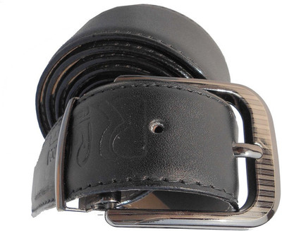 

P&E Men Formal Black Artificial Leather Belt