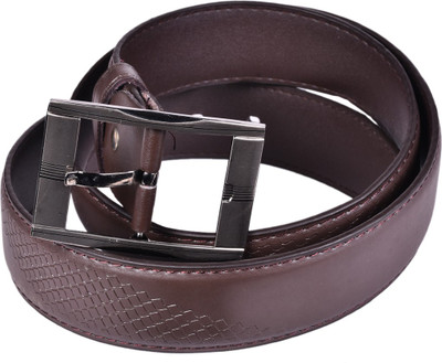 

Cool River Men Casual Brown Synthetic Belt