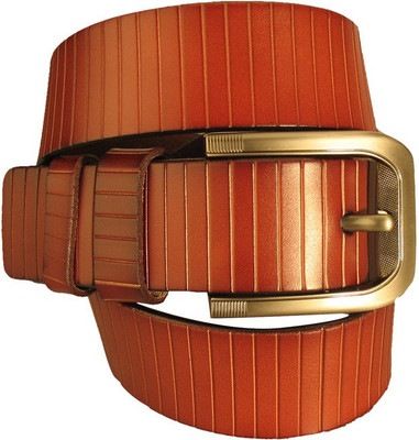 

Lion Heart Men Casual Maroon Genuine Leather Belt
