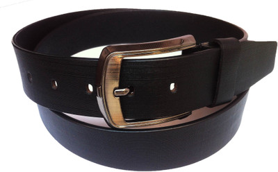 

eXcorio Men Formal, Casual Black Genuine Leather Belt