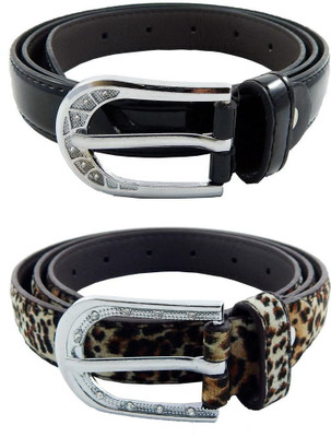 

Els Women Formal, Casual Black, Multicolor Synthetic Belt