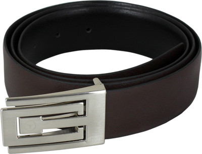 

Ufficio Men Formal Black, Brown Genuine Leather Reversible Belt