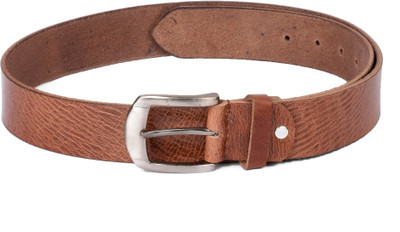 

Buckle Up Men Tan Genuine Leather Belt