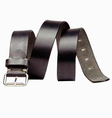 

99Cells Men Casual Black Genuine Leather Belt