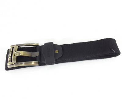 

Sasta Vasta Boys Casual Black Canvas Belt, Black-belt