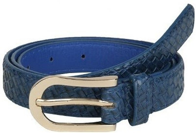 

Lino Perros Women Casual Blue Artificial Leather Belt