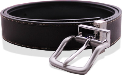 

Steve Madden Men Casual Black Genuine Leather Belt, Dummy