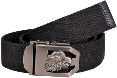 

Tiekart Men Casual Black Fabric Belt