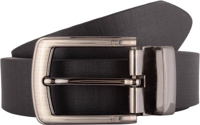 

Exotique Men Formal Black Genuine Leather Belt