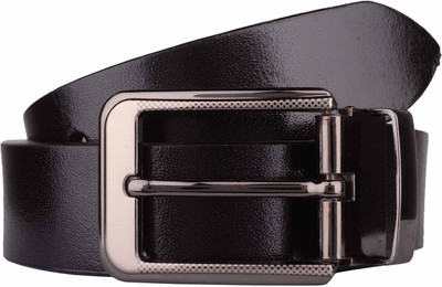 

Exotique Men Formal Black Genuine Leather Belt