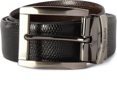 

Allen Solly Men Black Genuine Leather Belt