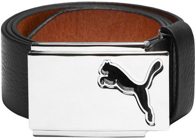

Puma Men Casual Black Genuine Leather Belt