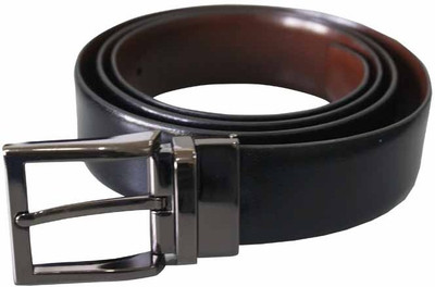 

Hidepark Men Formal Black Genuine Leather Reversible Belt