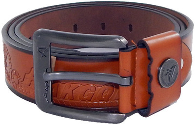 

Els Men Beige Synthetic Belt, Beige-30