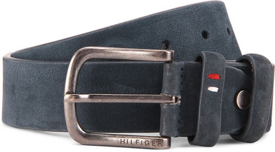 

Tommy Hilfiger Men Black, Blue Belt, Navy