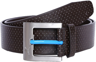 

Puma Men Casual Brown Synthetic Belt, Chocolate brown-atomic blue-brushed