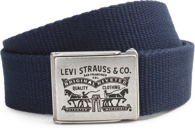 

Levi's Men Blue Canvas Belt