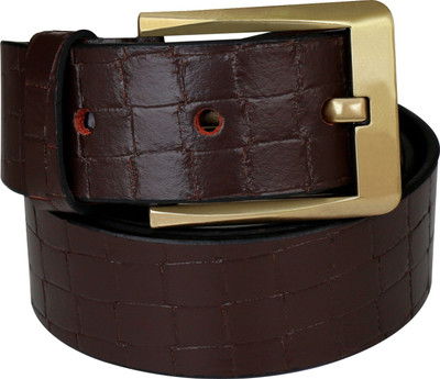 

Stoss Men Formal Brown Genuine Leather Belt