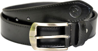 

MOSPL Men Formal Black Artificial Leather Belt