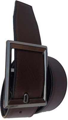 

AmahapGlamourDaze Men Formal Brown Artificial Leather Belt