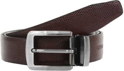 

Amicraft Boys Party, Formal Black, Brown Artificial Leather Reversible Belt