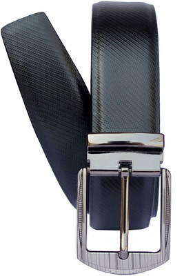 

Discover Fashion Men Black Genuine Leather Belt, Black-1
