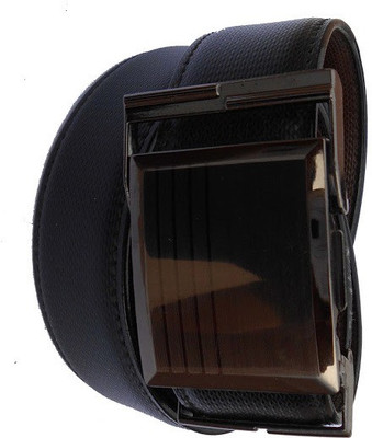 

AmahapGlamourDaze Men Formal Black Synthetic Belt