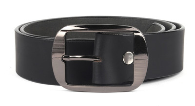 

Abrazo Men Black Genuine Leather Belt