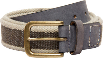 

Pacific Gold Men Casual Grey Genuine Leather Belt
