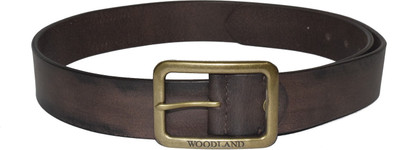 

Woodland Men Brown Genuine Leather Belt