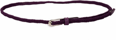 

Tiekart Women Casual Purple Synthetic Belt