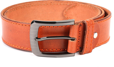 

WildHorn Men Casual Orange Genuine Leather Belt