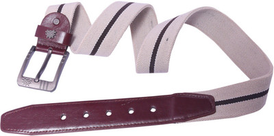 

OODI Men Beige Fabric Belt