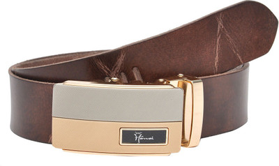 

Hawai Men Casual, Formal Brown Genuine Leather Belt
