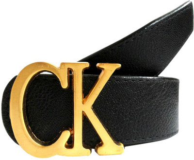 

Mode Boys Casual, Formal Black Genuine Leather Belt, Black-157
