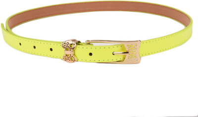

Tiekart Women Casual Green Metal Belt