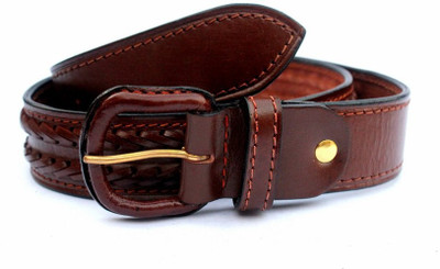 

Tops Men Casual Tan Genuine Leather Belt