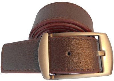 

P&E Men Formal Brown Artificial Leather Belt