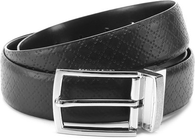 

Louis Philippe Men Black Metal Reversible Belt