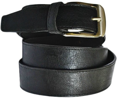 

Jars Collections Men Black Genuine Leather Belt