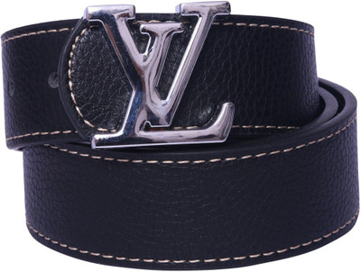 

OODI Men Black Artificial Leather Belt