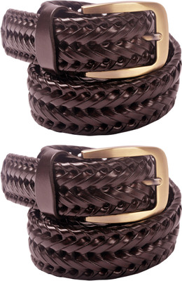 

VOGARD Men & Women Casual, Evening, Party Brown Genuine Leather Belt