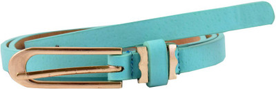 

Antiformal Women Party, Casual Blue Artificial Leather Belt